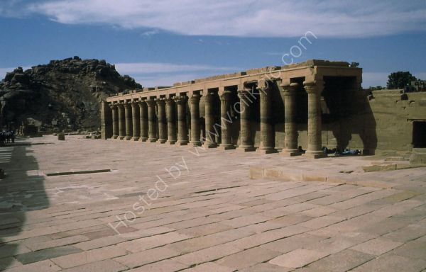East Collonade, Philae, Agilkia Island, Aswan